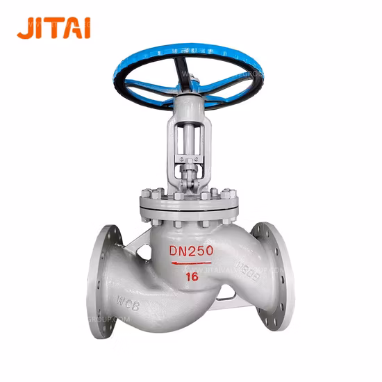 API Cast Steel Straight Pattern Globe Valve for Shut-off