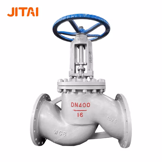 API Cast Steel Straight Pattern Globe Valve for Shut-off