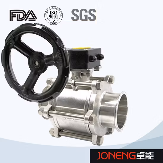 サニタリーステンレス製高圧ボールバルブ