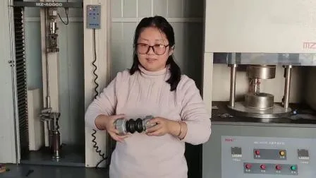 ねじ込み式二重球形フレキシブルゴム伸縮継手